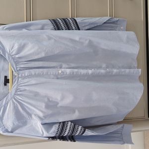 Ann Taylor Blue Shirt